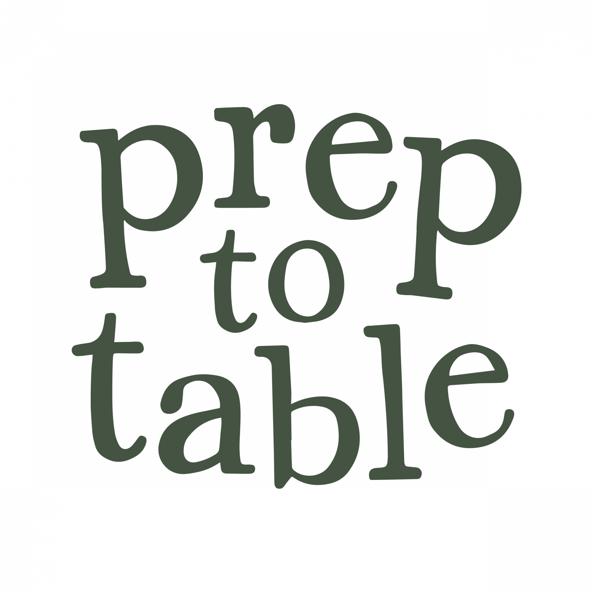 Prep to Table logo