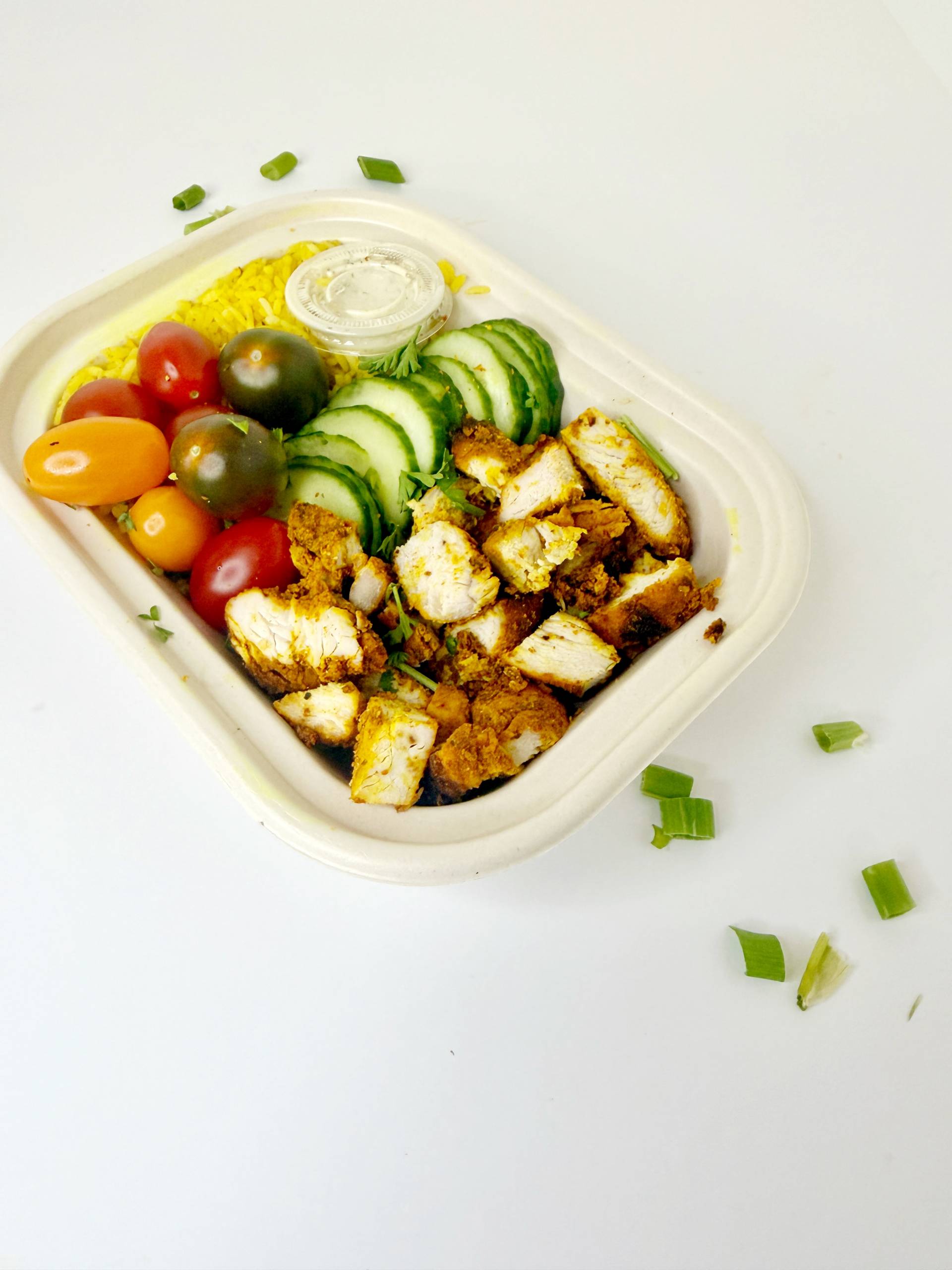 *Chicken Shawarma Rice Bowl