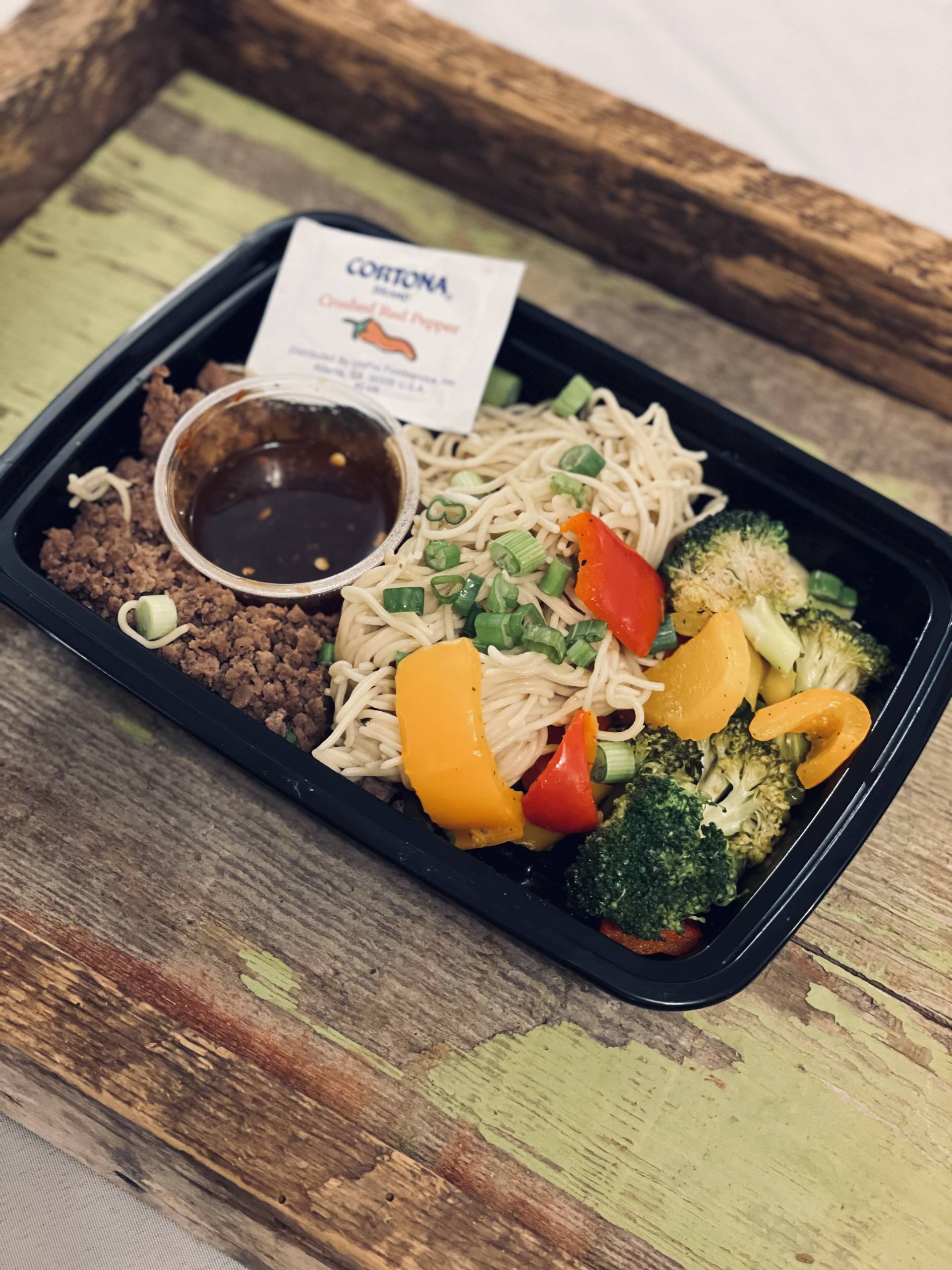 1 lb. Beef Ramen Stir Fry