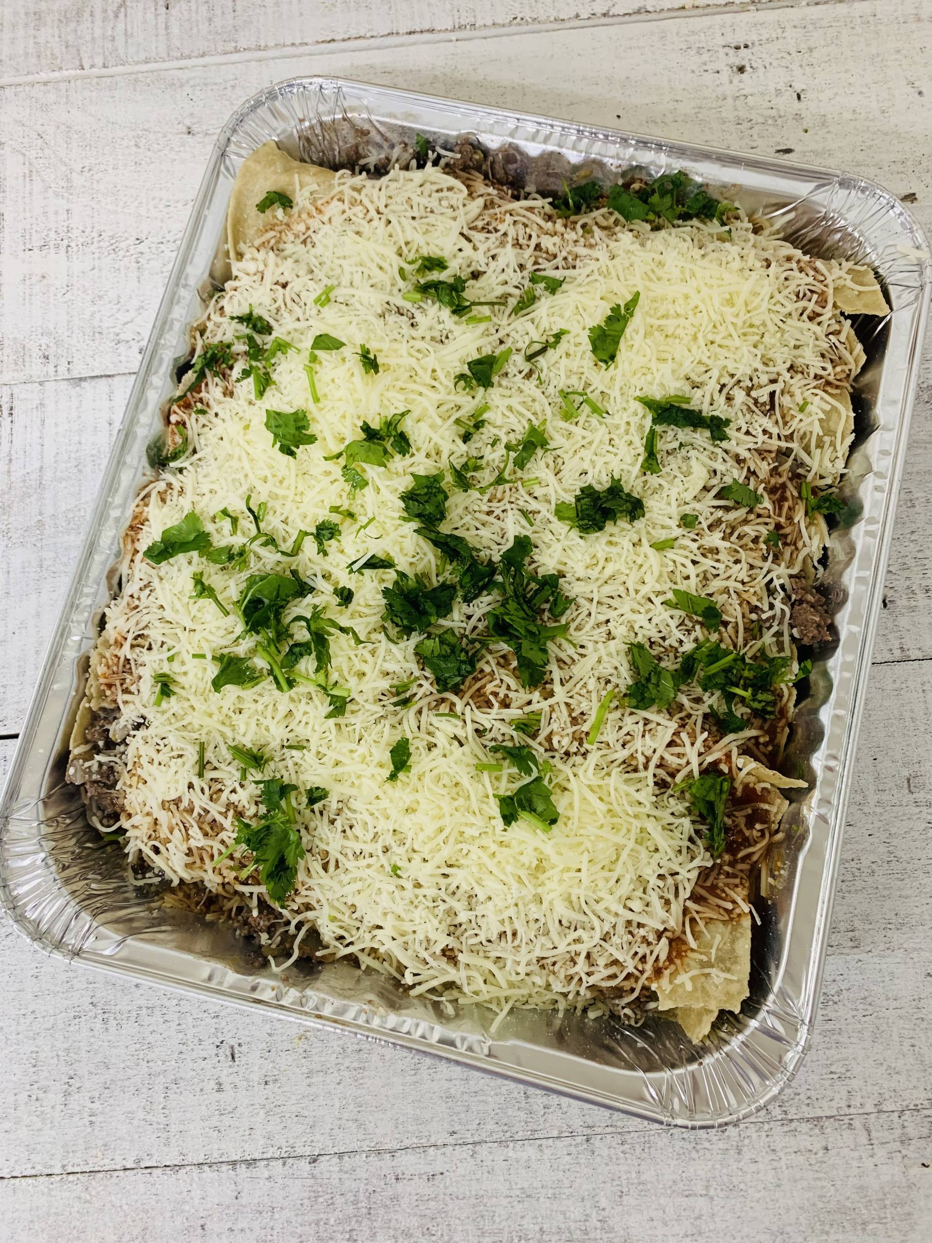 Traditional Beef Enchiladas Family (Feeds 6-8)