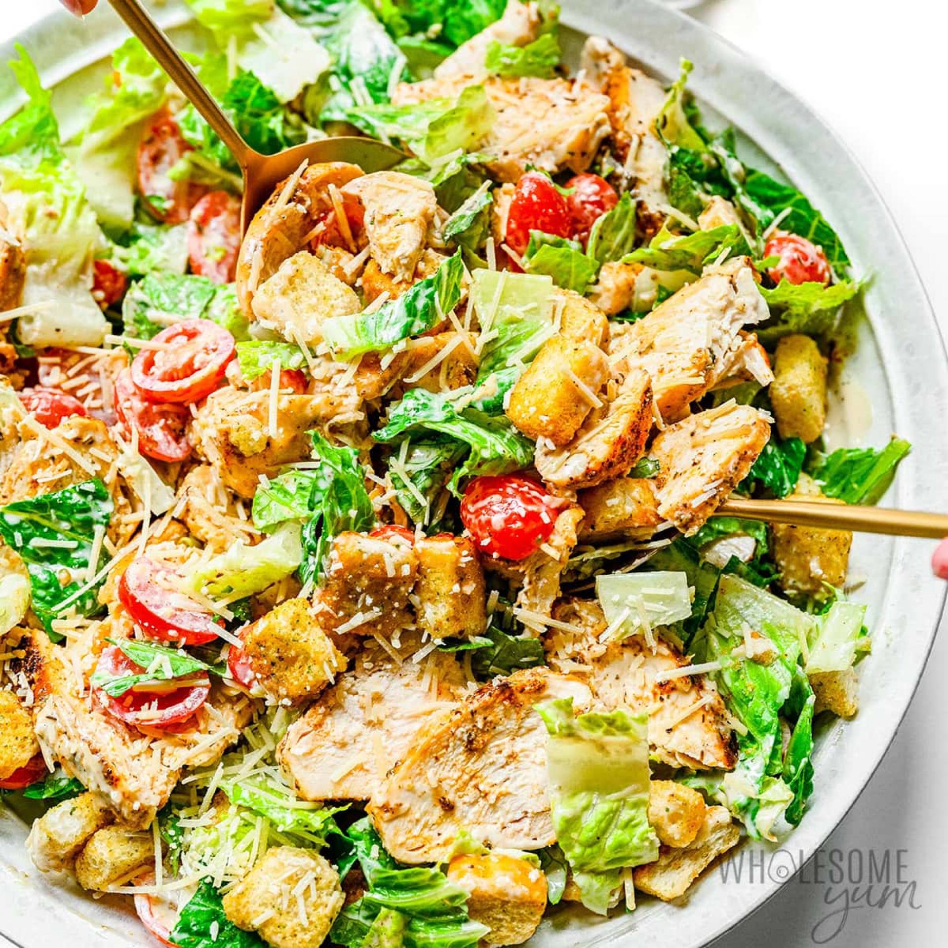 *Chicken Caesar Salad