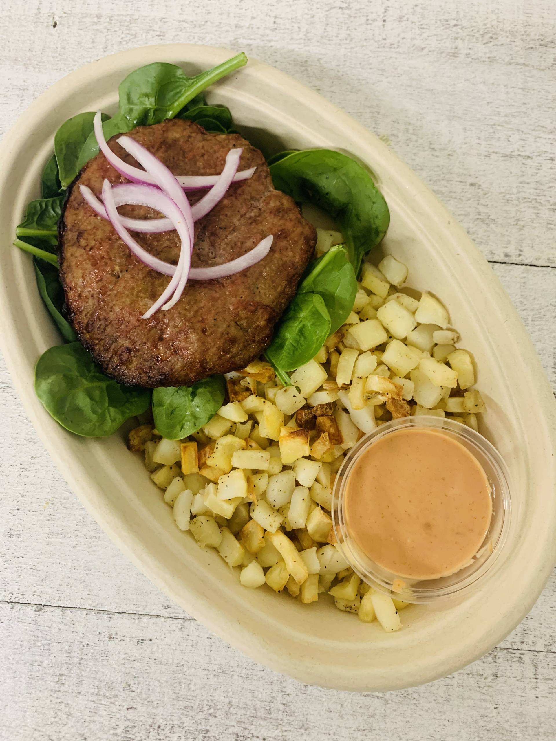 Turkey Burger with Homestyle Fries