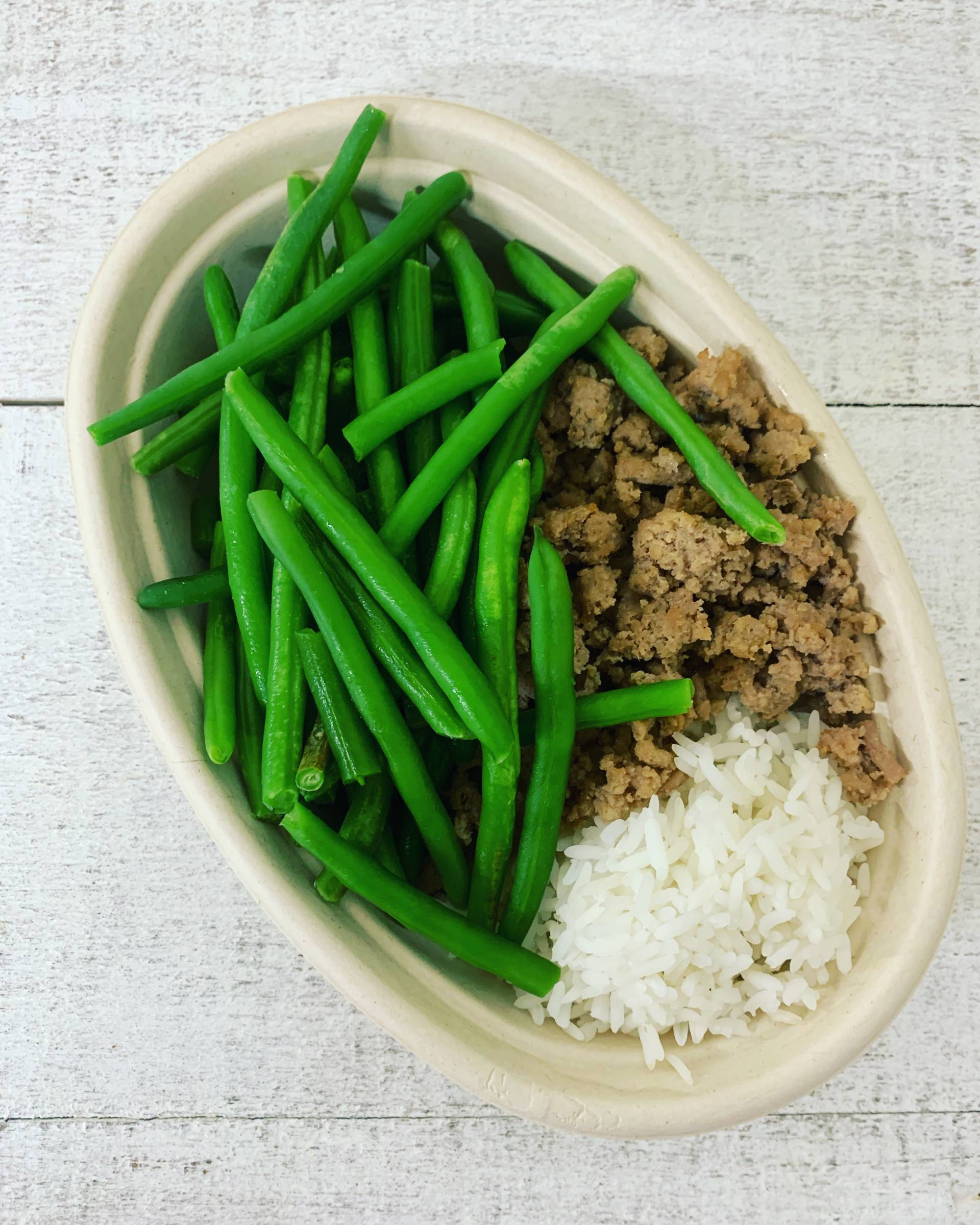 Turkey, Rice & Green Beans