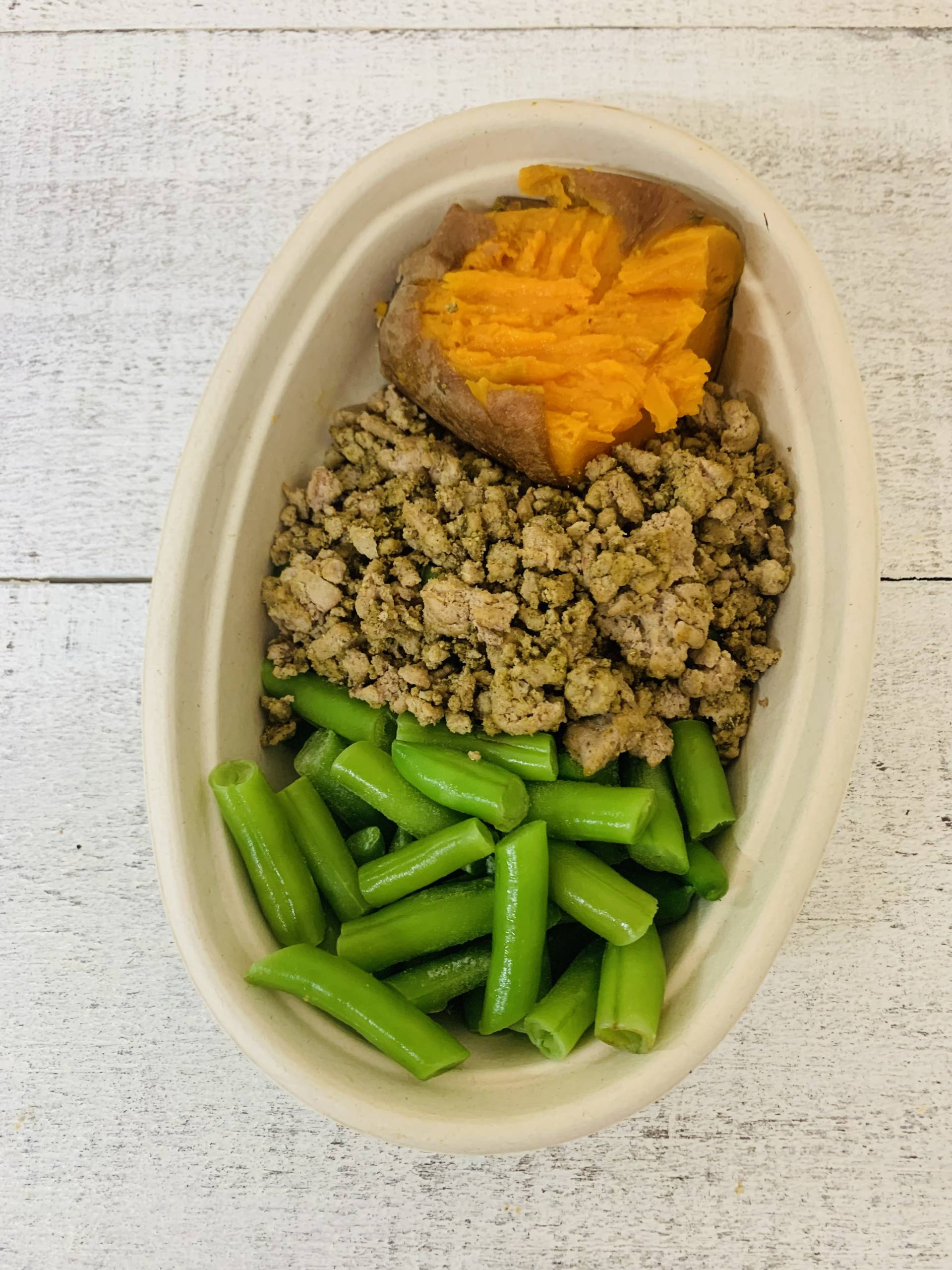 Turkey, Sweet Potato & Green Beans