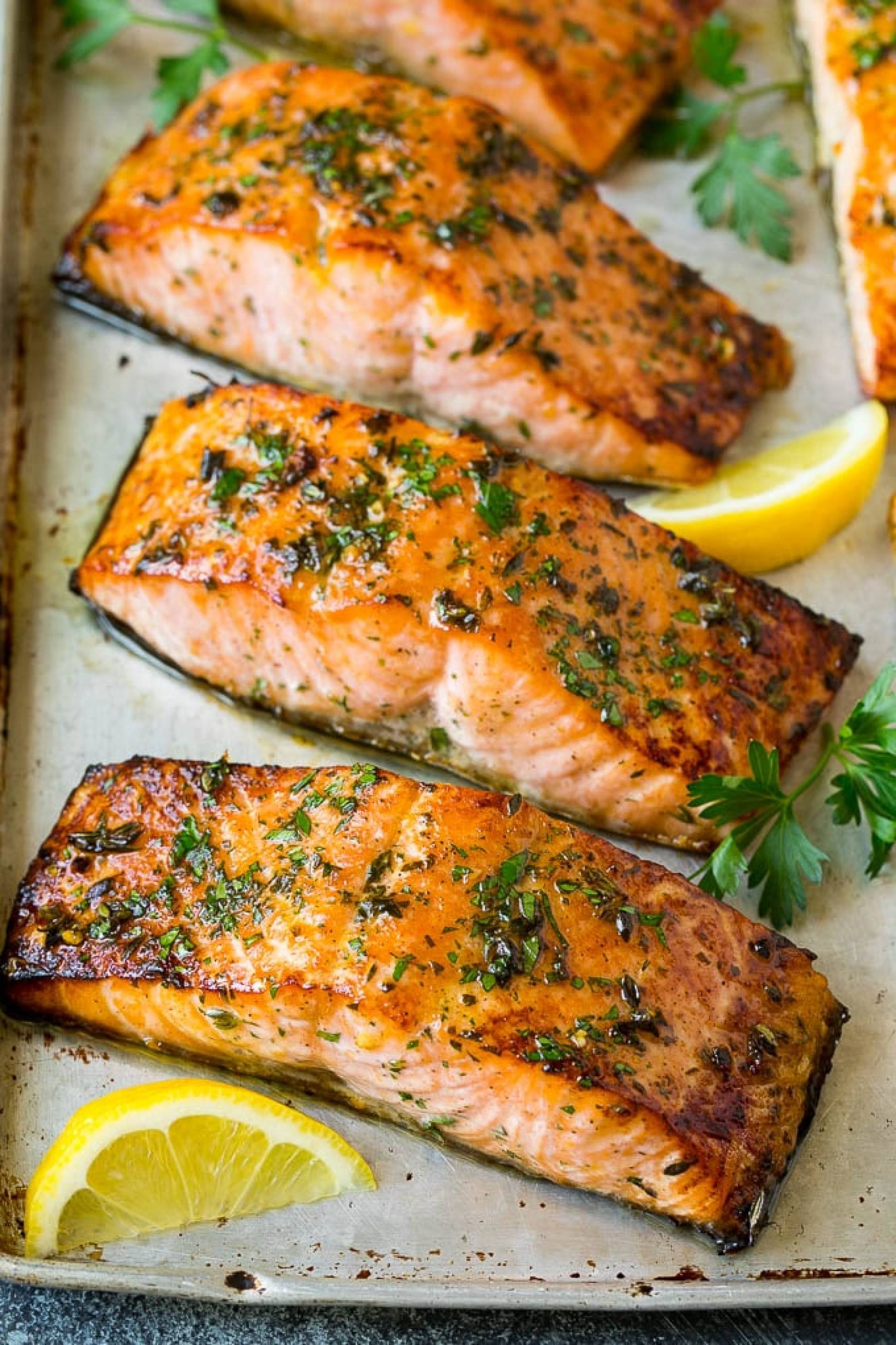 Salmon, Rice, and Spinach