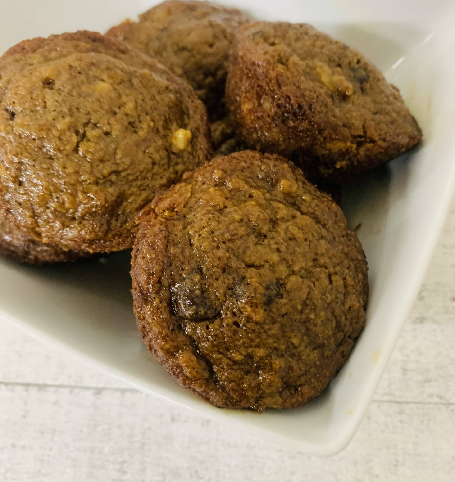 Chocolate Chip Banana Muffins