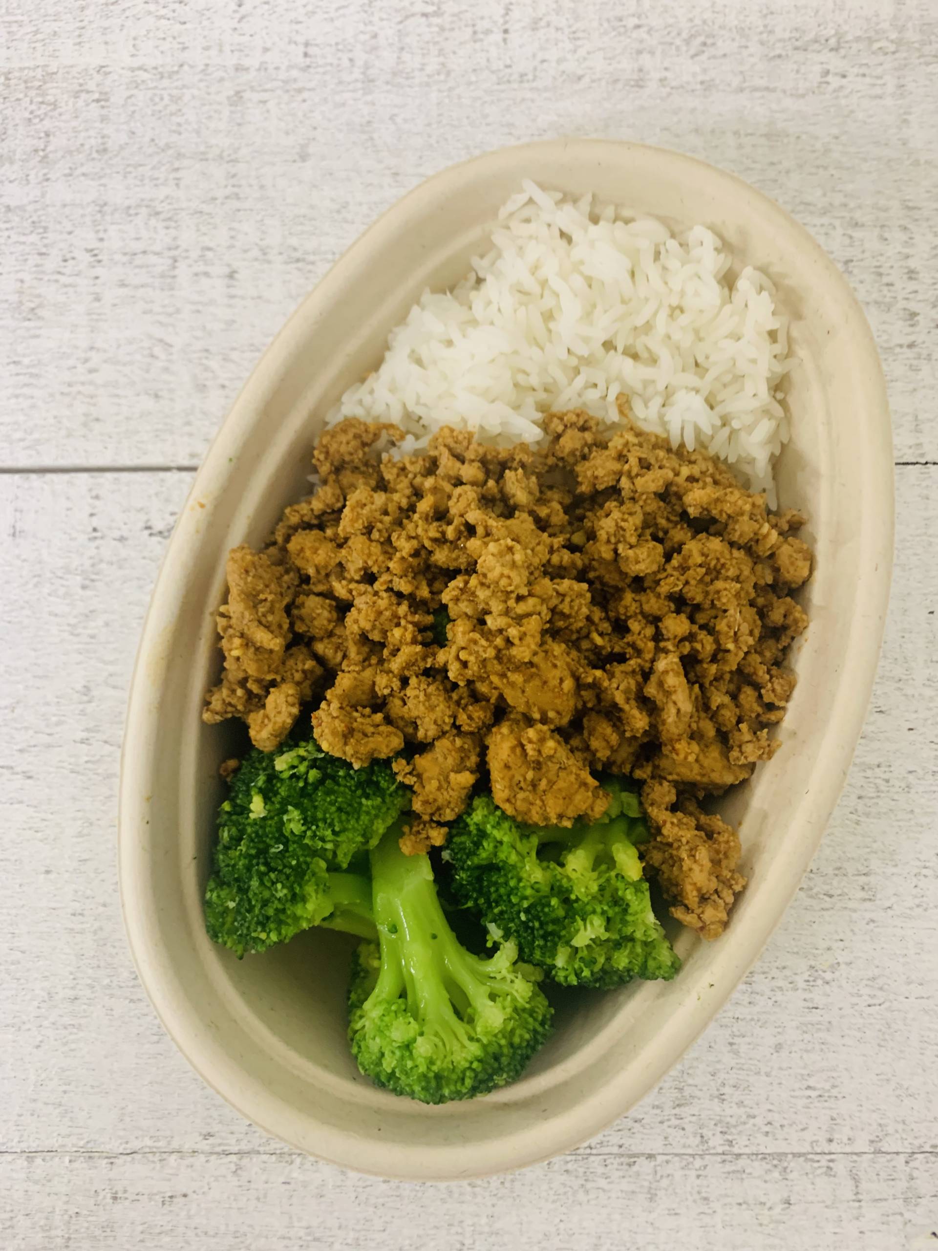 Asian Turkey, Rice & Broccoli