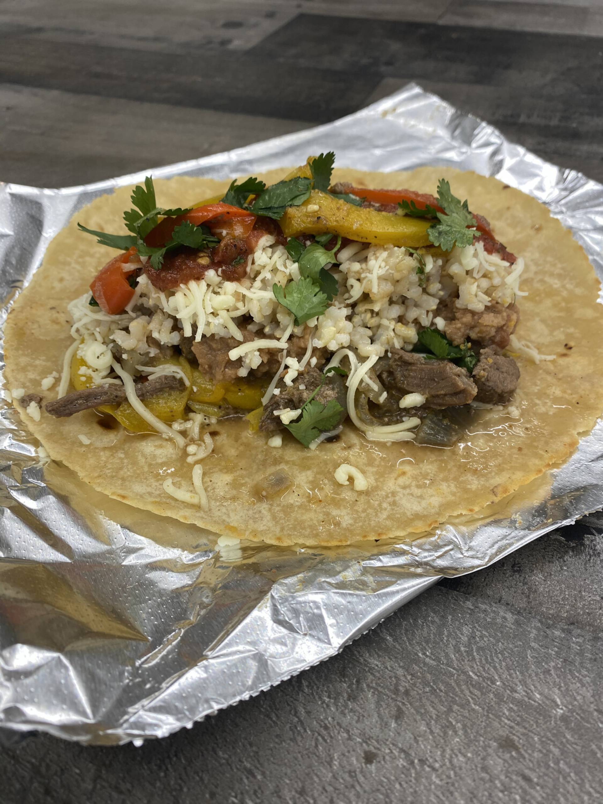 Barbacoa Burrito Dairy Free