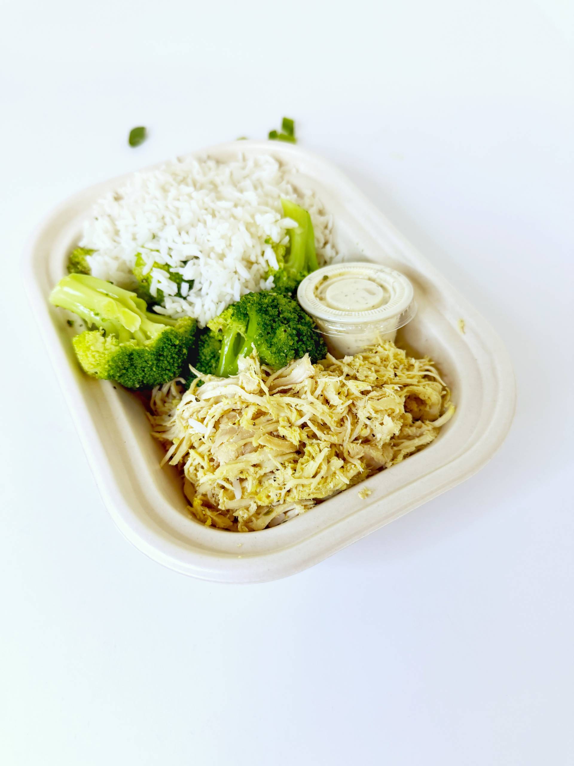 *Shredded Lemon Pepper Chicken, Ranch, Broccoli & Carb Choice