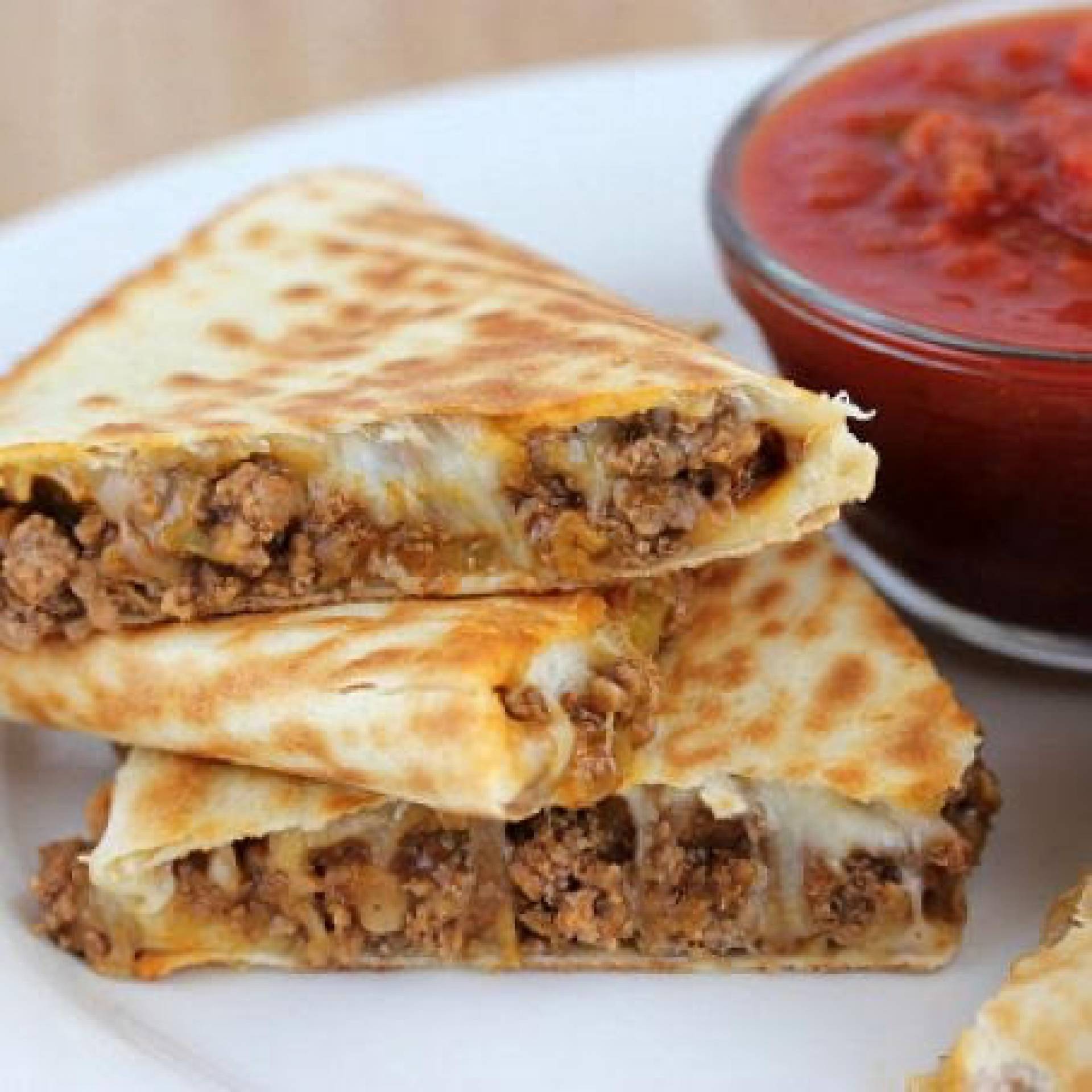 *Beef & Cheese Quesadilla