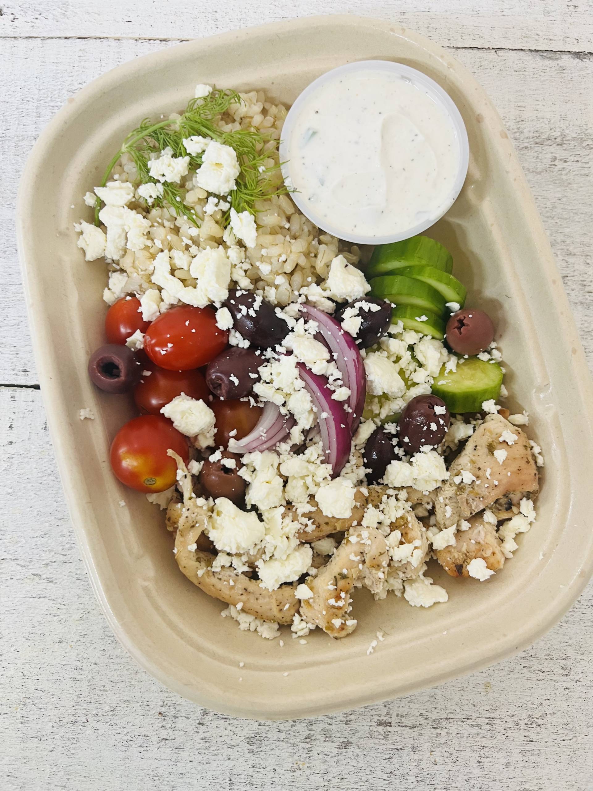 *Mediterranean Chicken Bowl