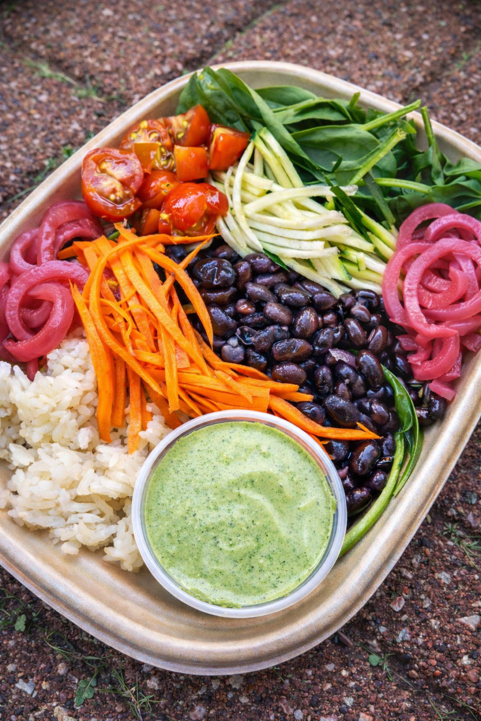 -HFW Black Bean Hemp Cilantro Rice Bowl