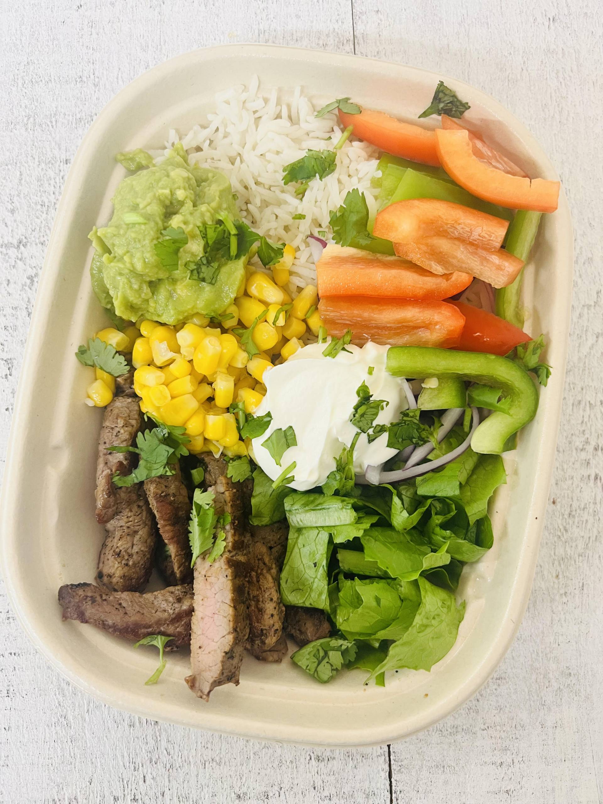 *Steak Fajita Bowl