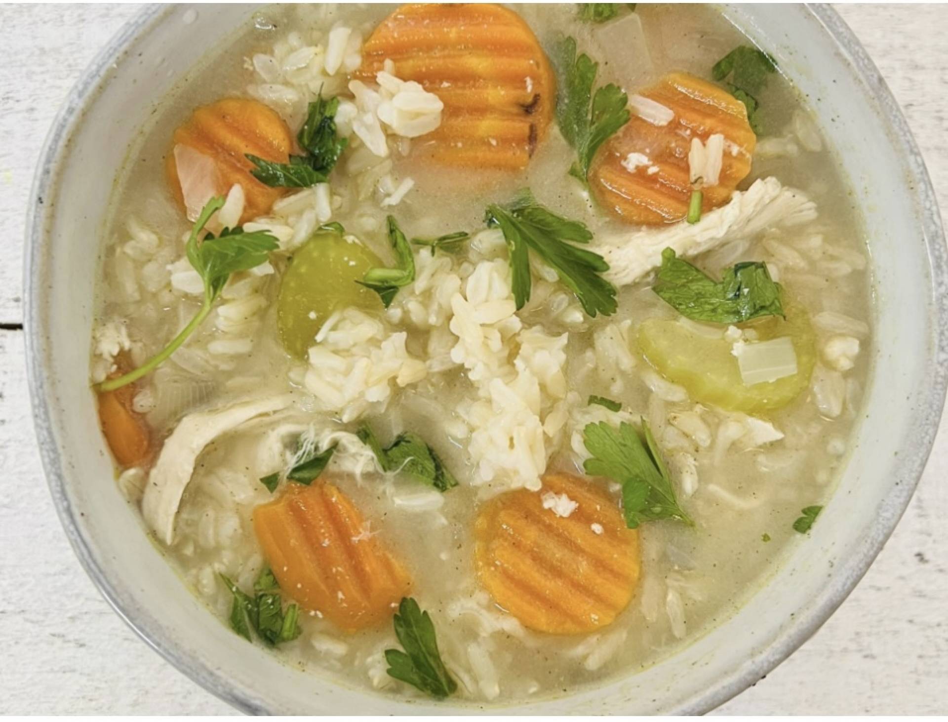 Turkey & Rice Soup