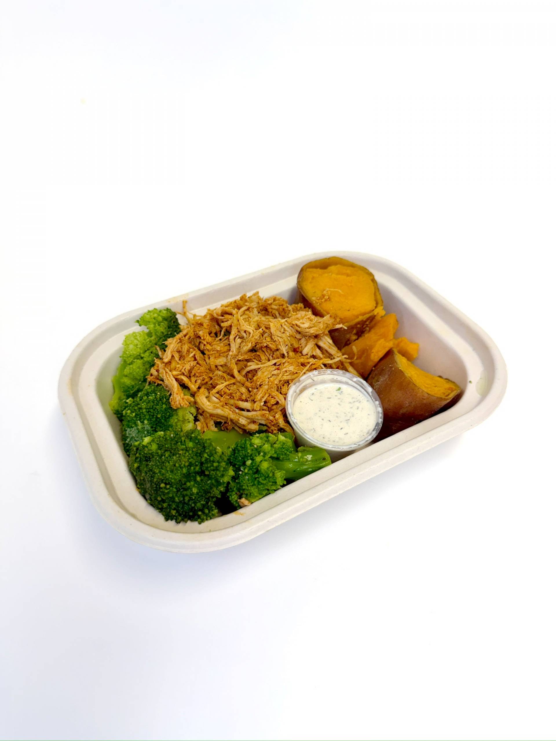 *Yo' Mama BBQ Chicken with Ranch, Broccoli & Carb Choice