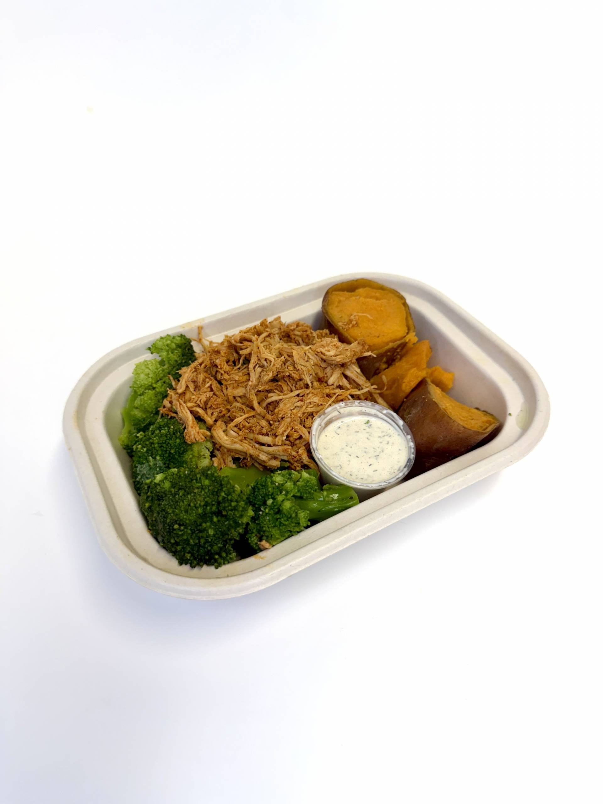 *Yo' Mama BBQ Chicken with Ranch, Broccoli & Carb Choice