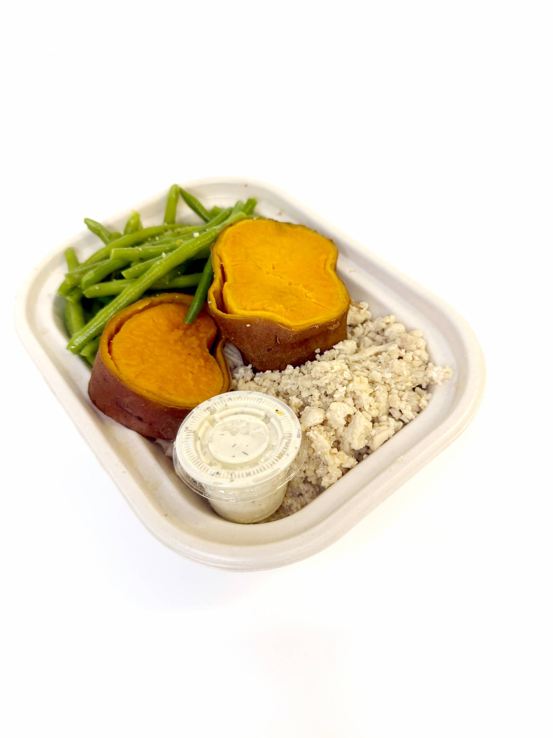 *Garlic Butter Chicken, Green Beans & Carb Choice