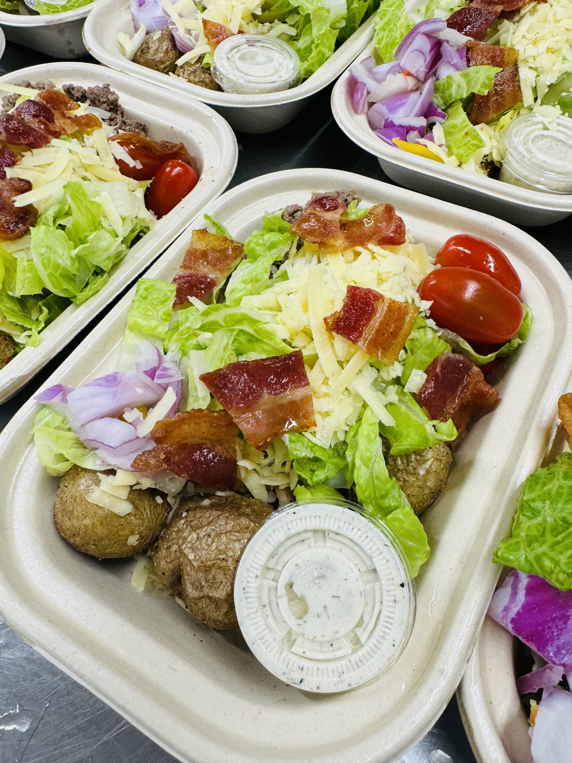 *Bacon Ranch Cheeseburger Bowl