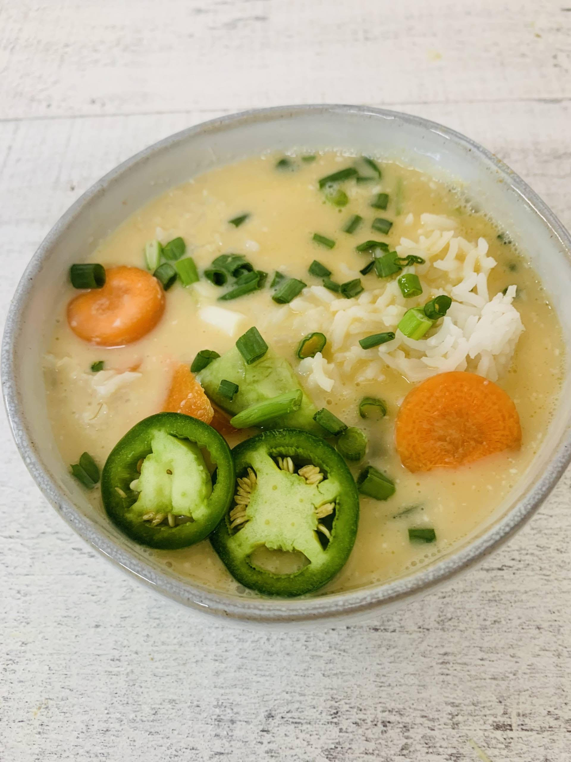 -*HFW Thai Spiced Rice Soup