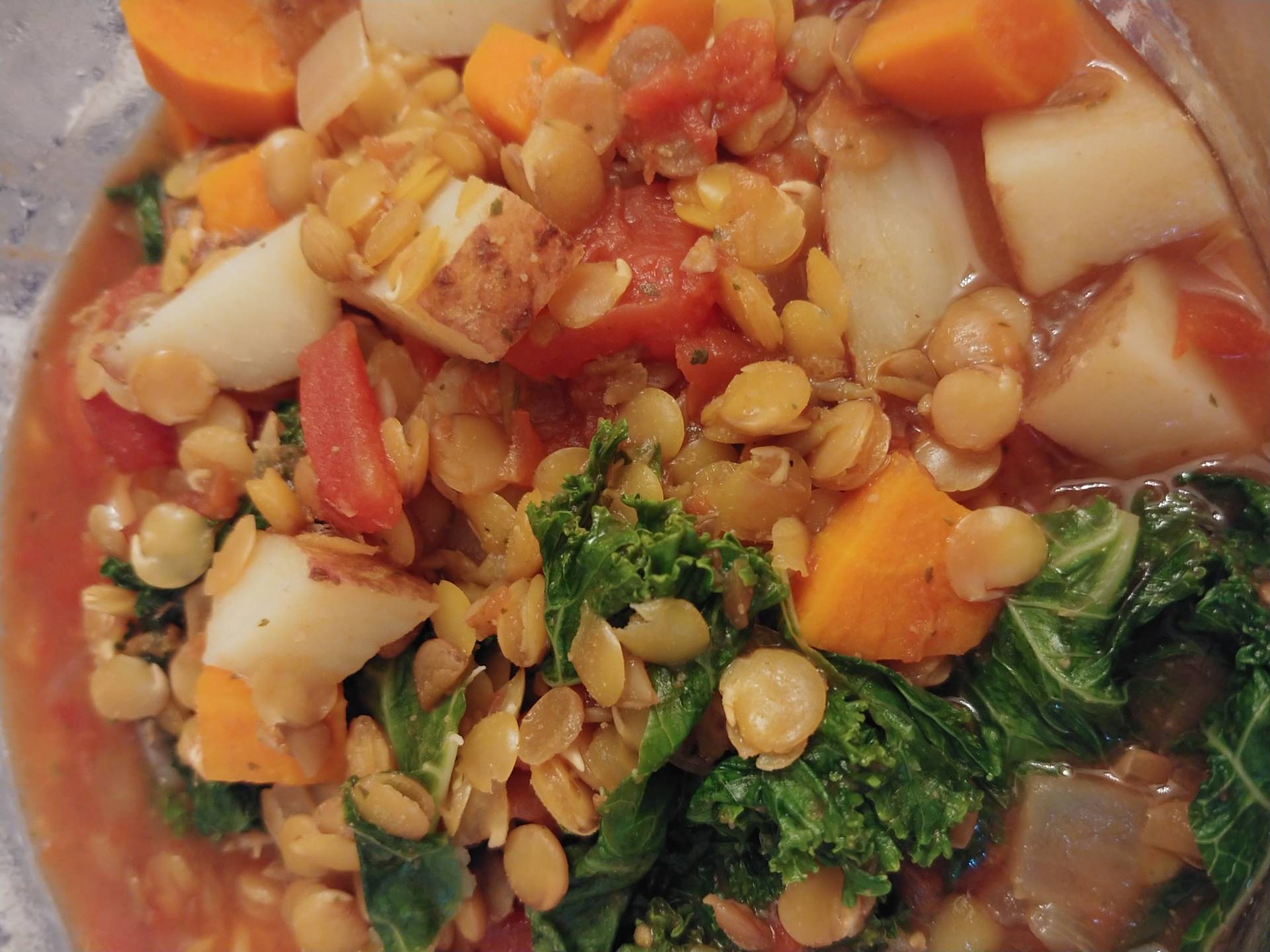 -HFW Lentil Veggie Soup