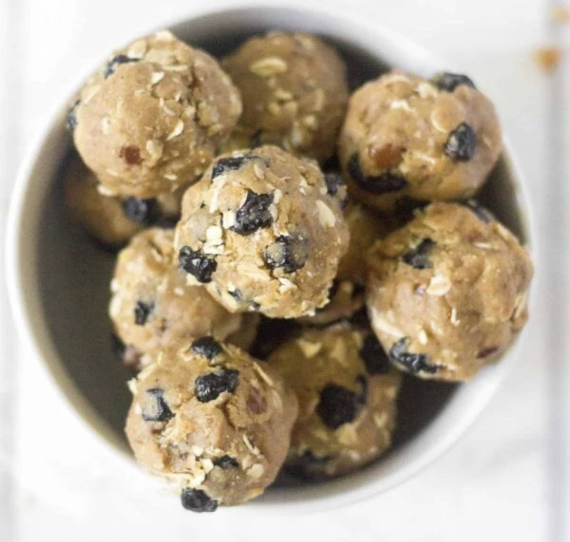 *Blueberry Muffin Protein Balls