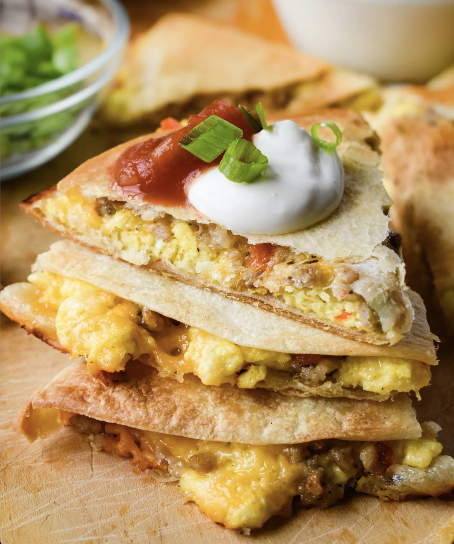 *Breakfast Quesadilla