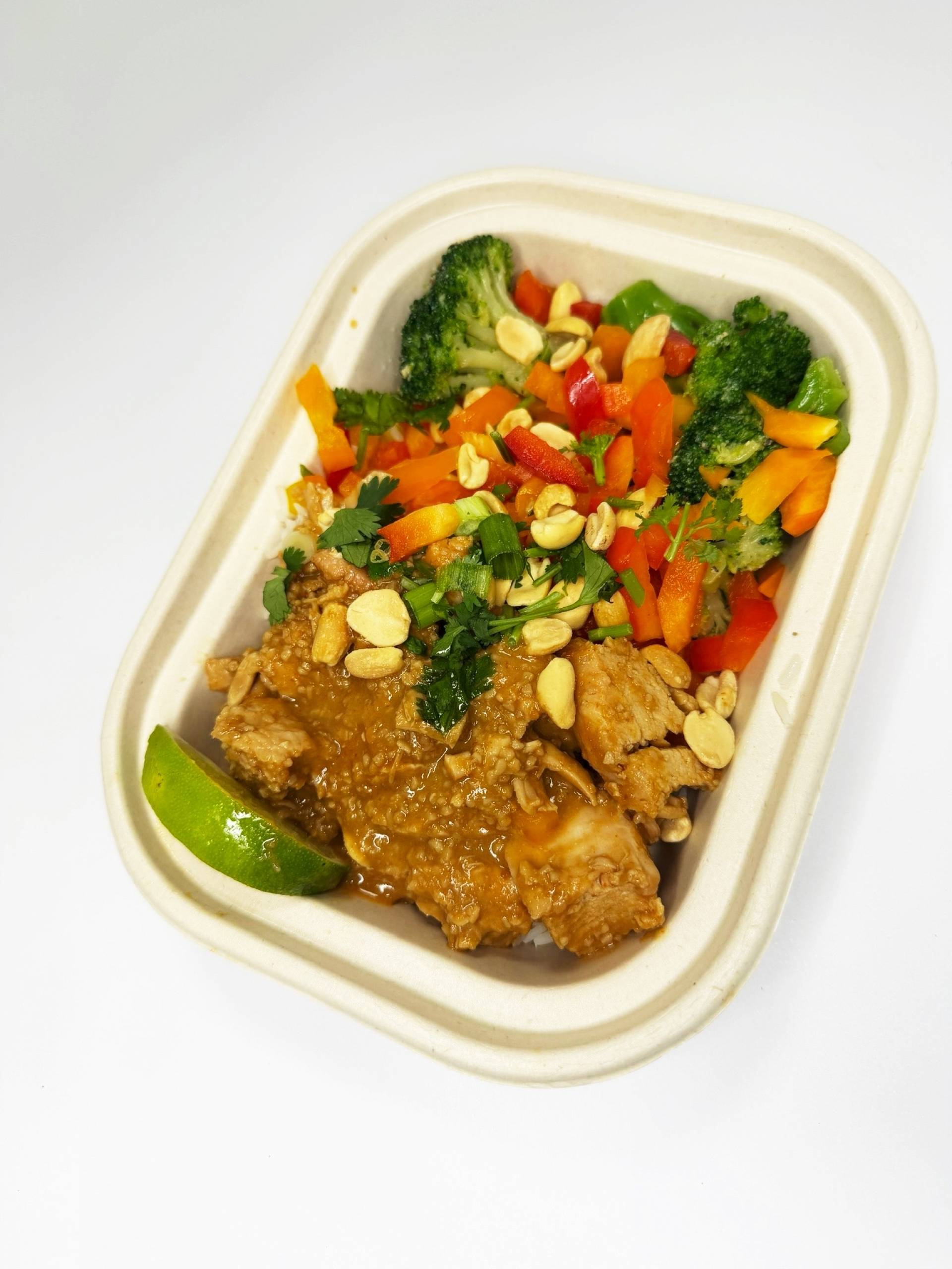 *Thai Peanut Chicken Bowl