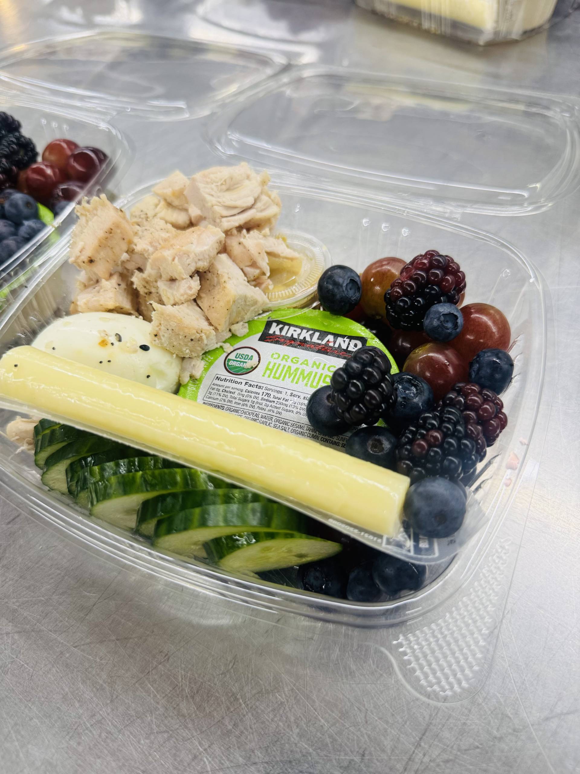 *Adult lunch-able with Hummus & Dijon