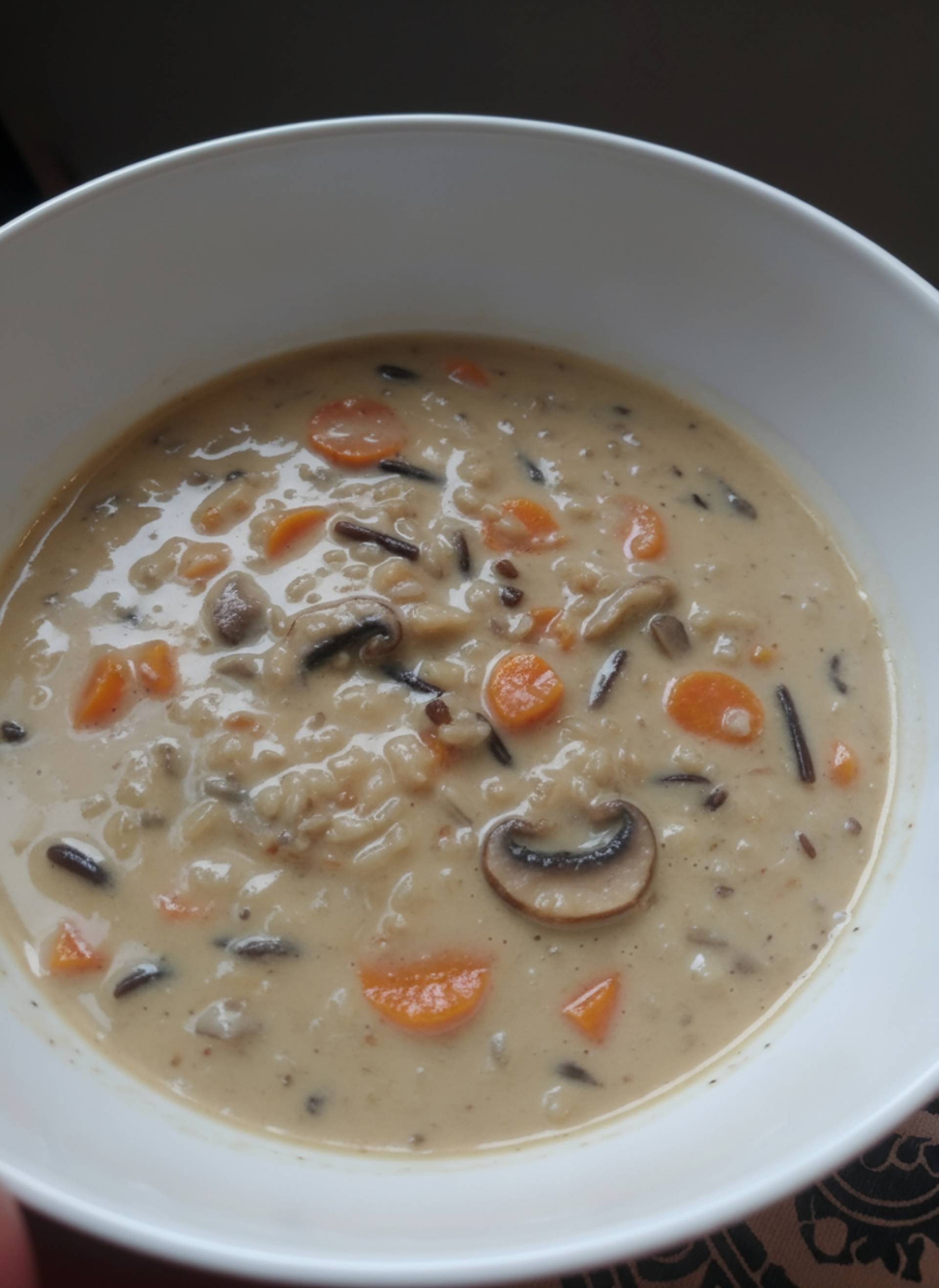 -HFW Wild Rice Mushroom Soup
