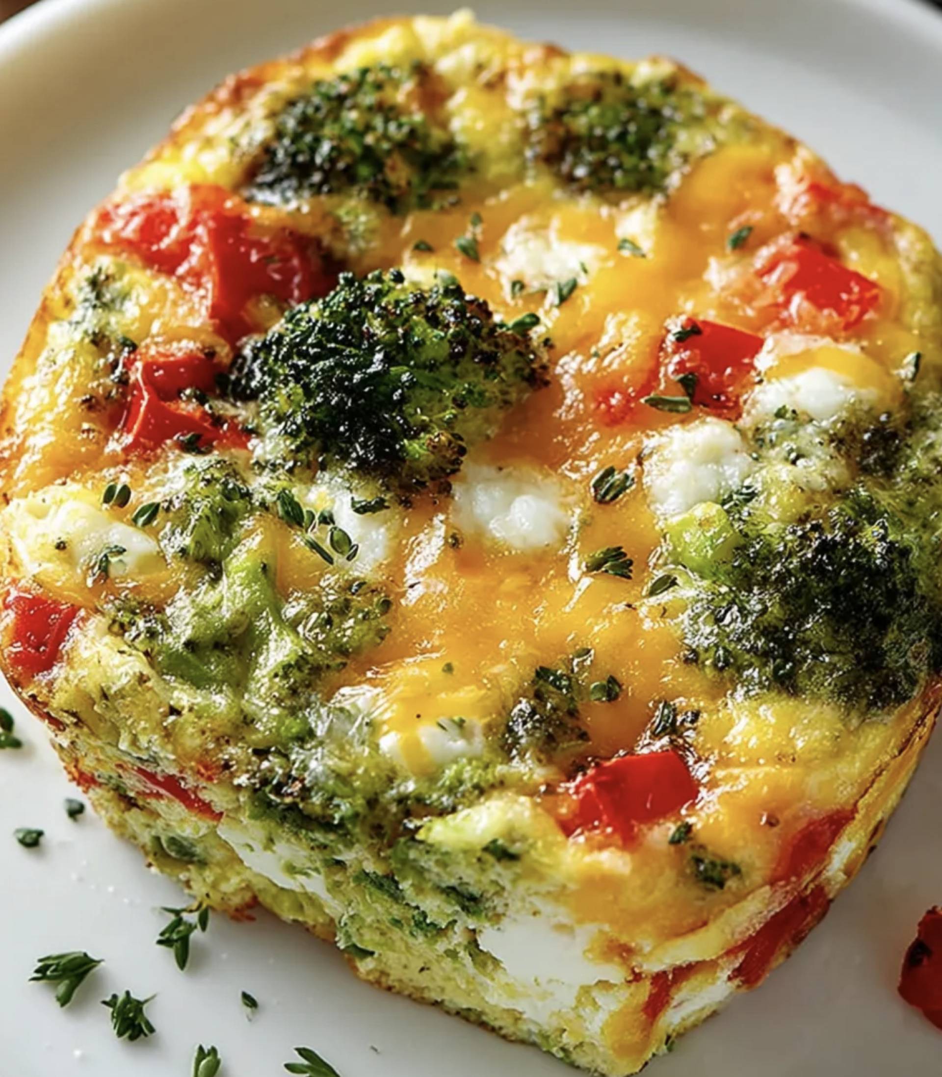 *Cottage Cheese Frittata