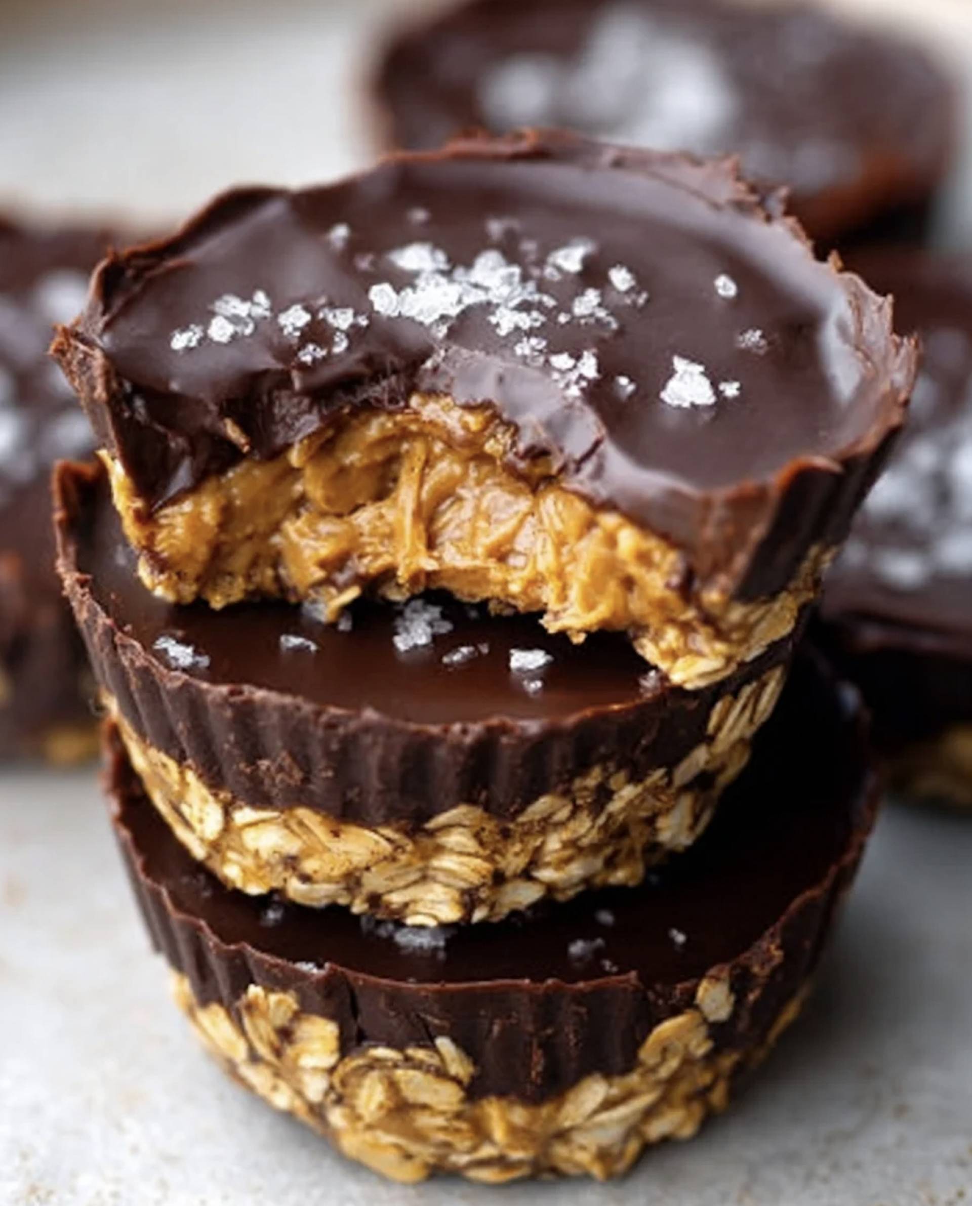 *Peanut Butter Oat Cups