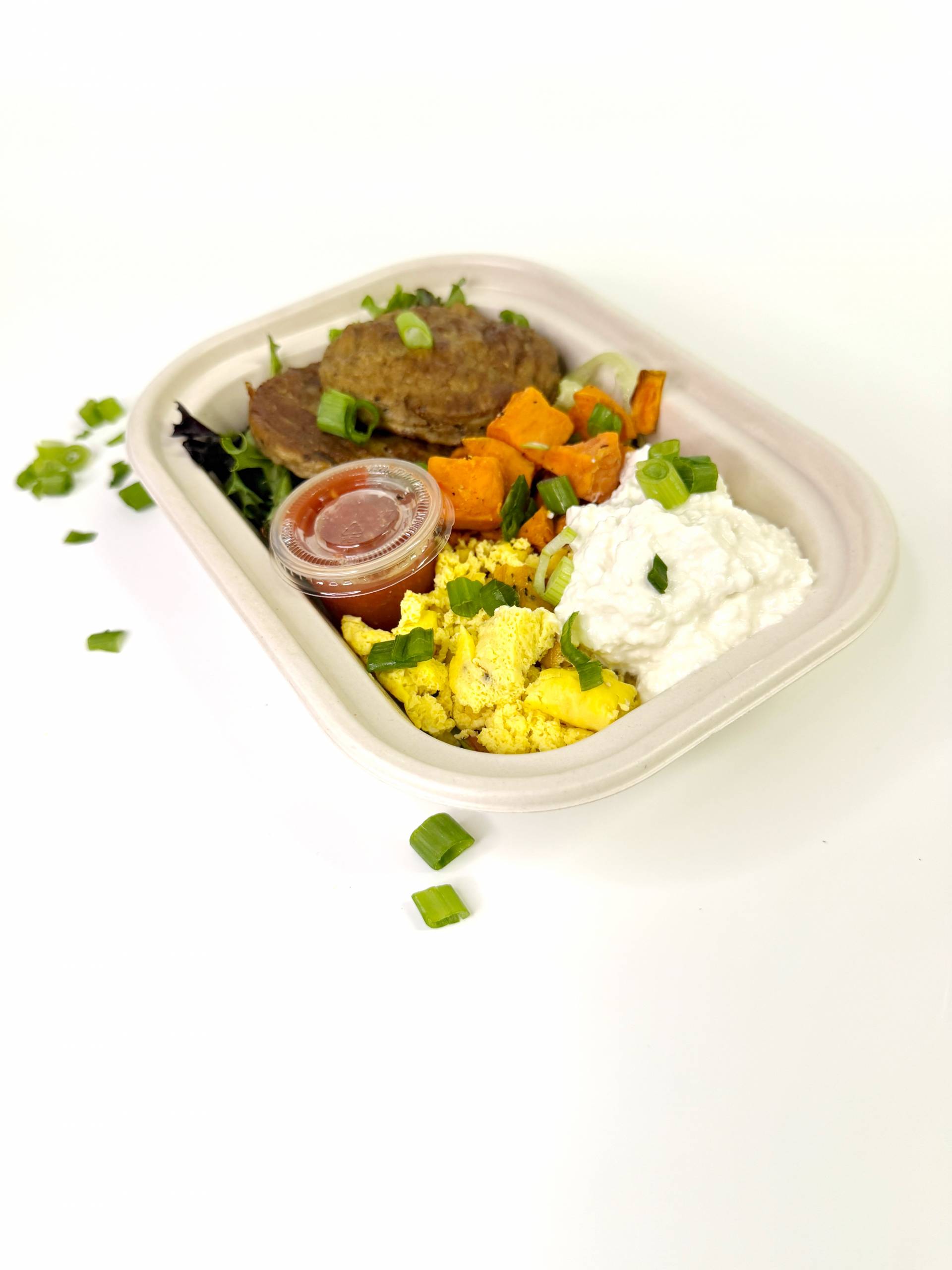 *Power Breakfast Bowl with Sausage Patties