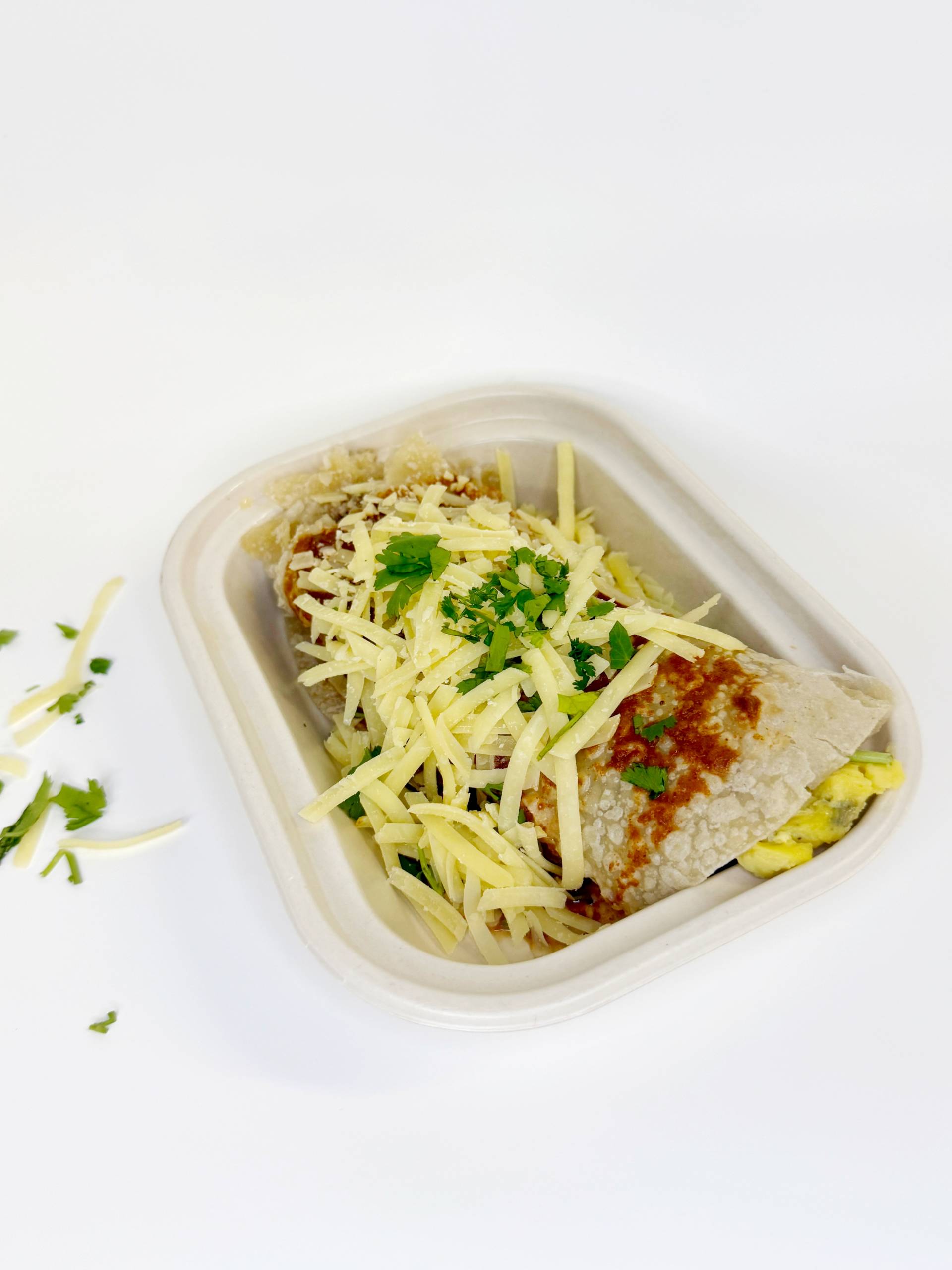 *Breakfast Enchilada