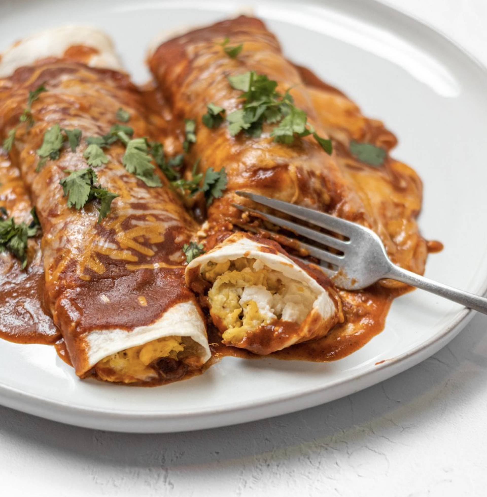 *Breakfast Enchilada
