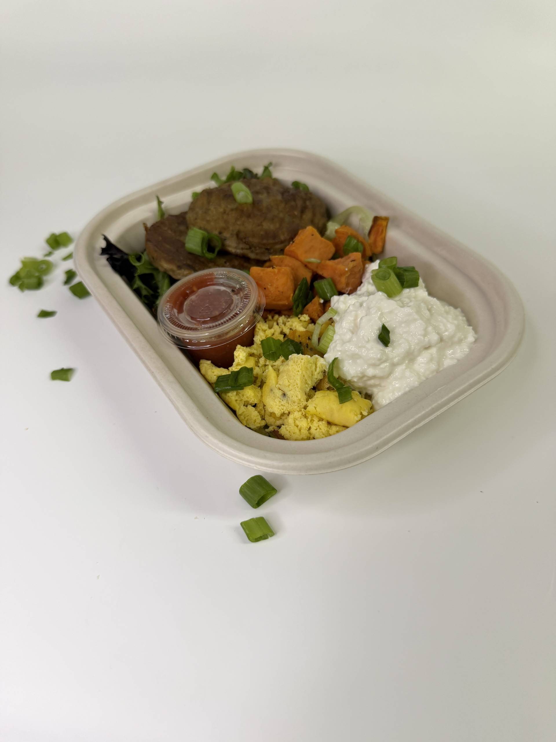*Power Breakfast Bowl with Sausage Patties