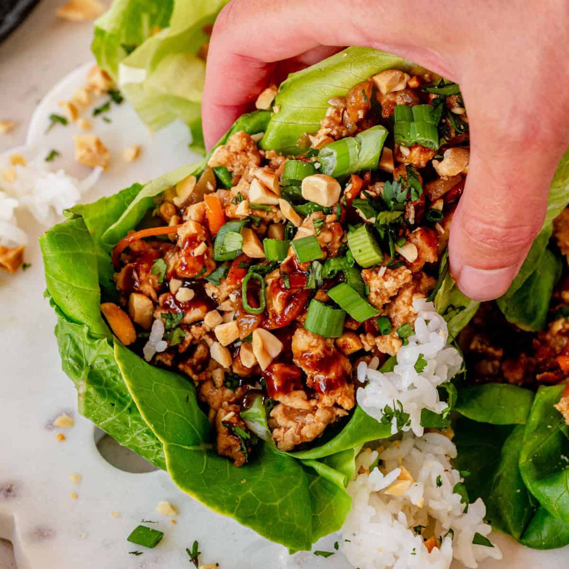 *Thai Chicken Wraps