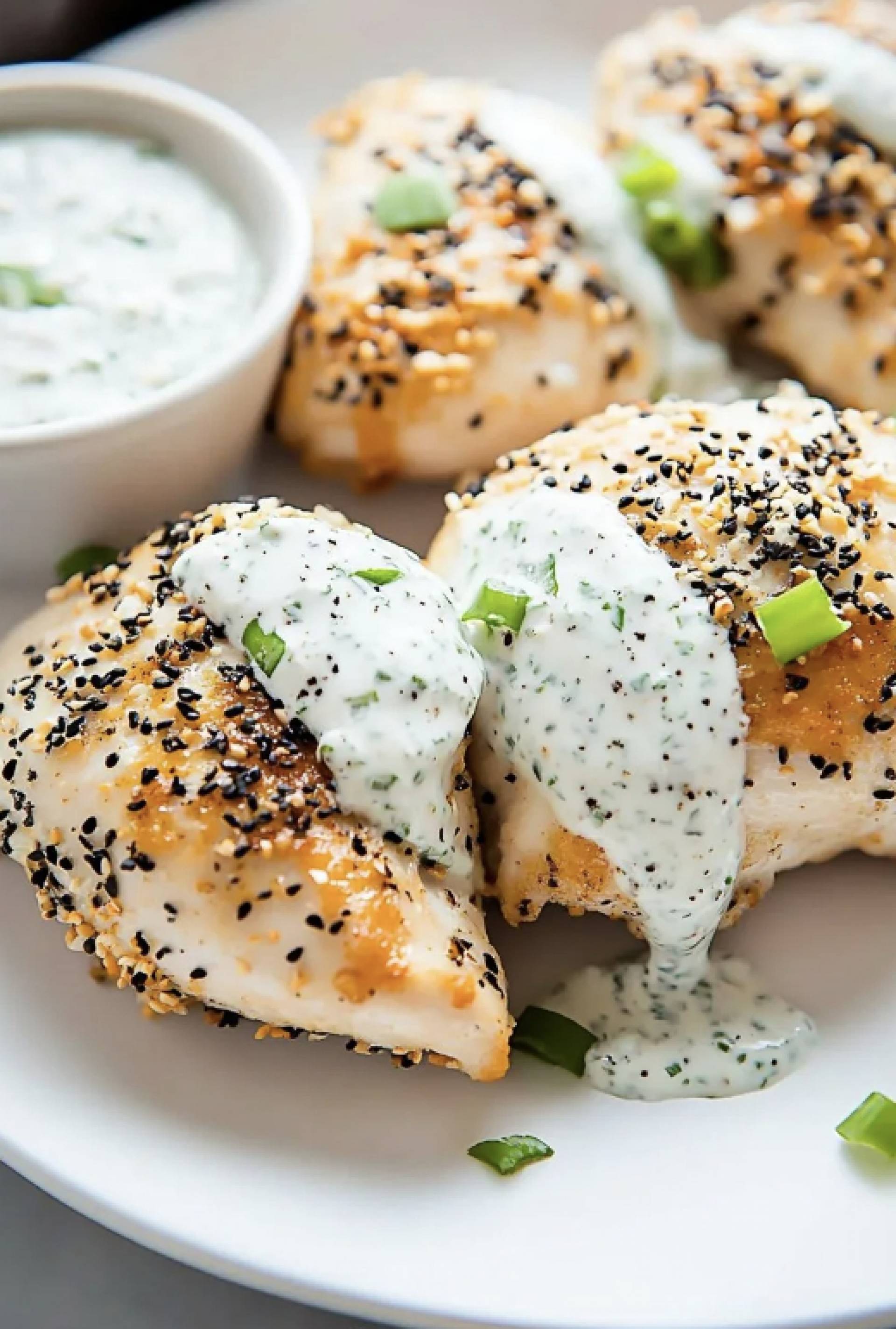 *Everything But the Bagel Chicken Meal with Ranch