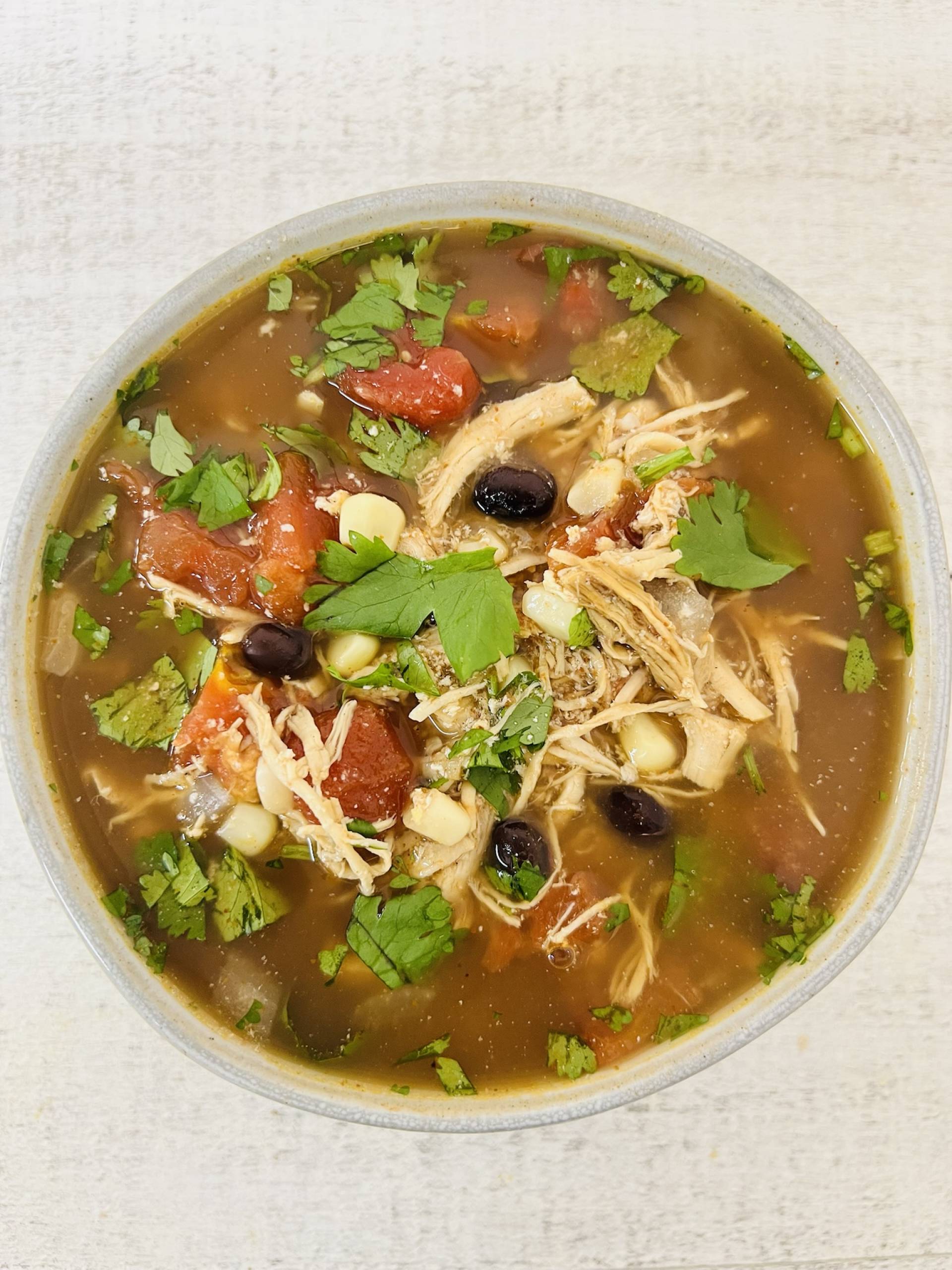 *Chicken Tortilla Soup