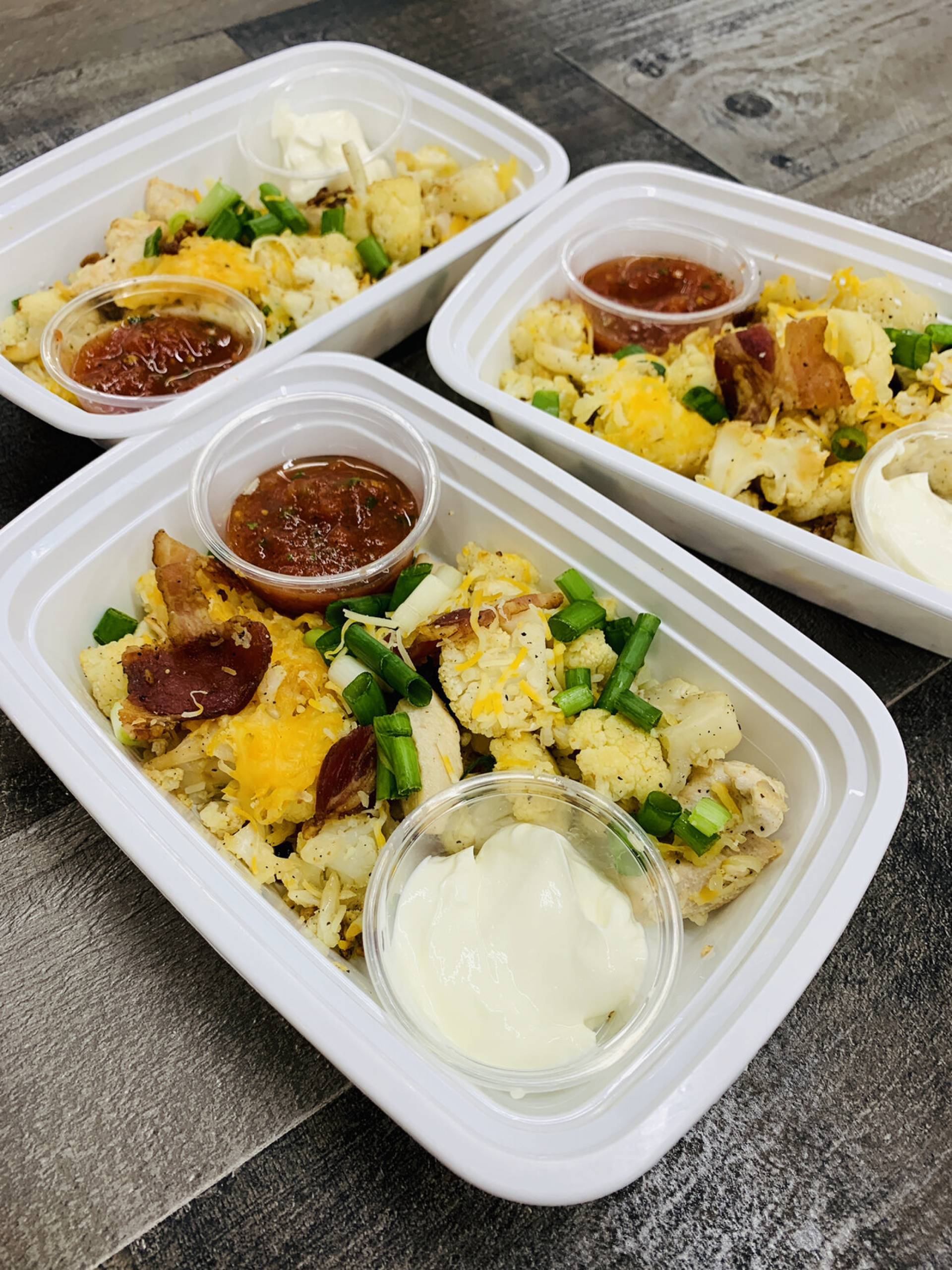 Loaded Cauliflower Dairy-free