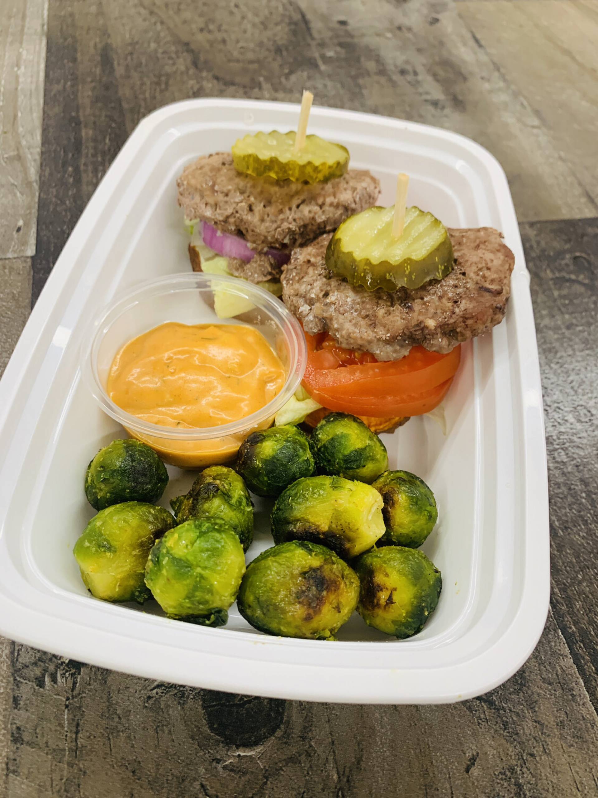 Sweet Potato Sliders Plant-based